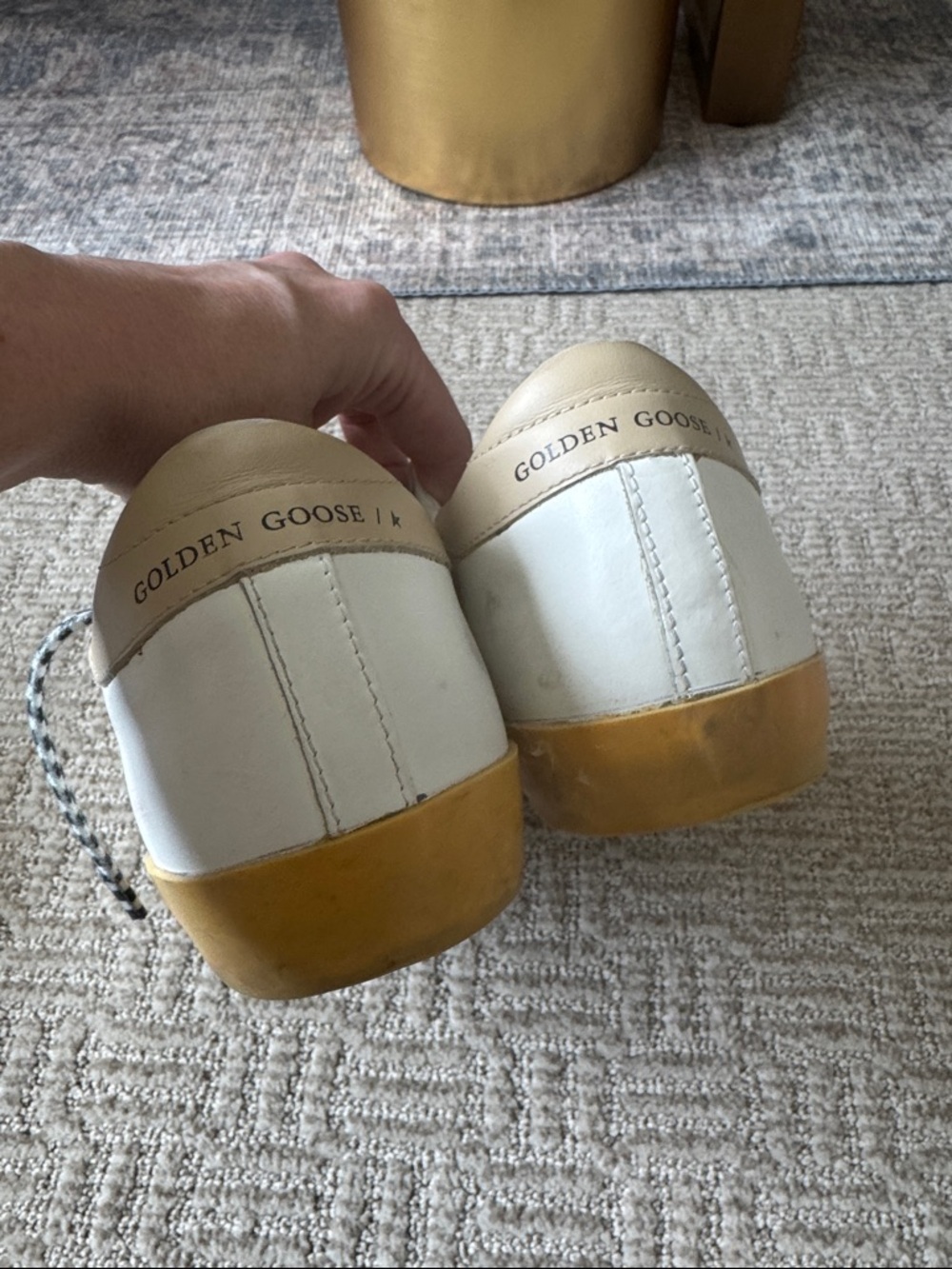 Golden Goose super star you are my sunrise pink EUC - Picture 5 of 8